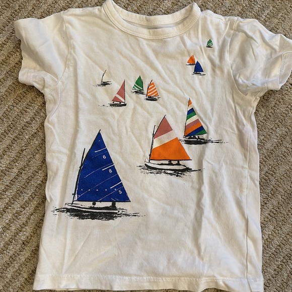 Boys Janie & Jack cute summer bundle 4T swimsuit, tees, and madras shorts Preppy - Picture 7 of 7